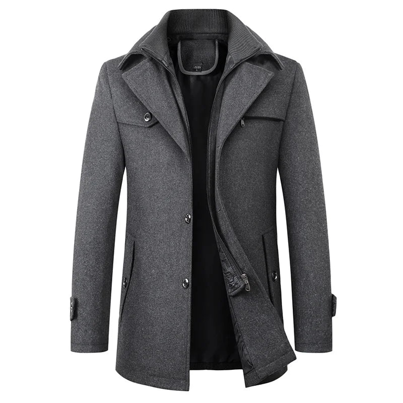Herren Business Winterjacke Wasserdicht 1