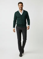 Herren Cardigan V-Ausschnitt mit Knopfdesign 6