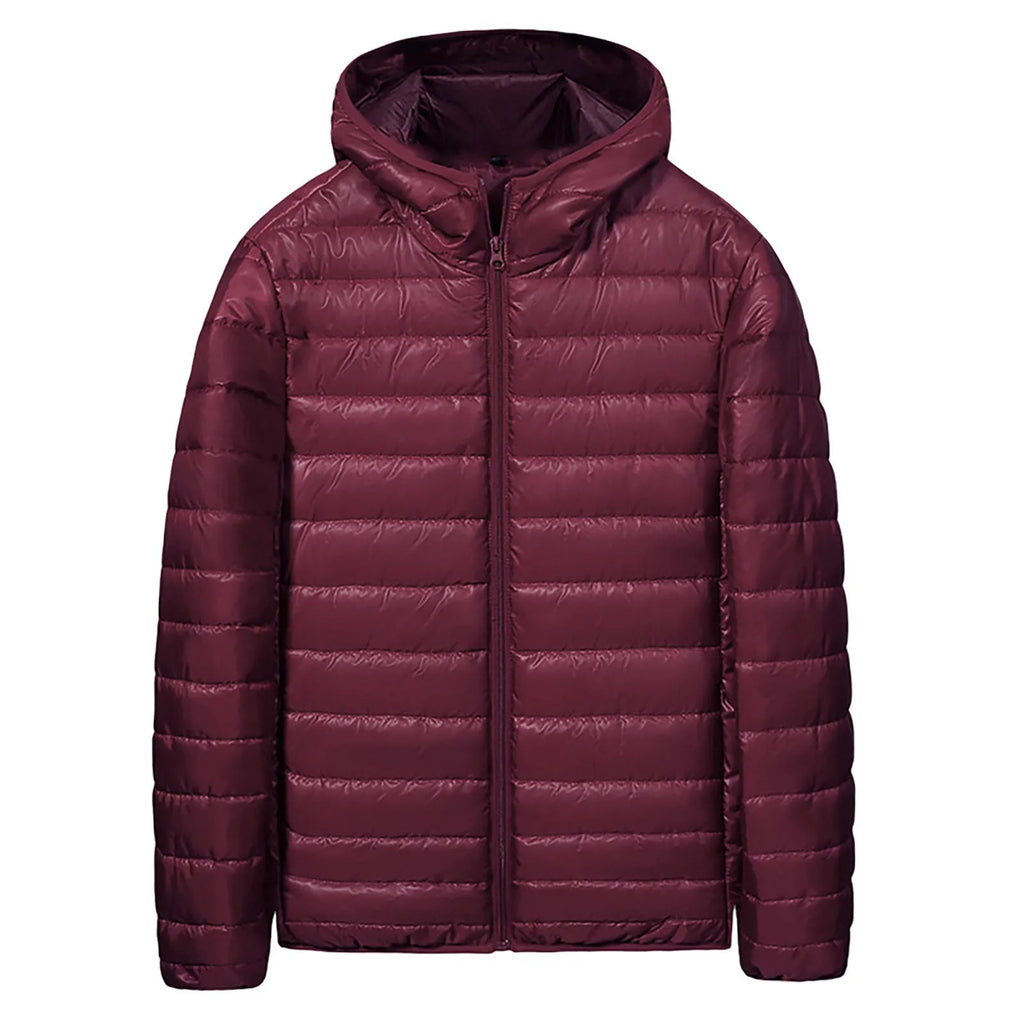 Herren Daunenjacke mit Elegantem Design für Winteraktivitäten 0