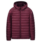 Herren Daunenjacke mit Elegantem Design für Winteraktivitäten 0