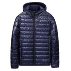 Herren Daunenjacke mit Elegantem Design für Winteraktivitäten 2