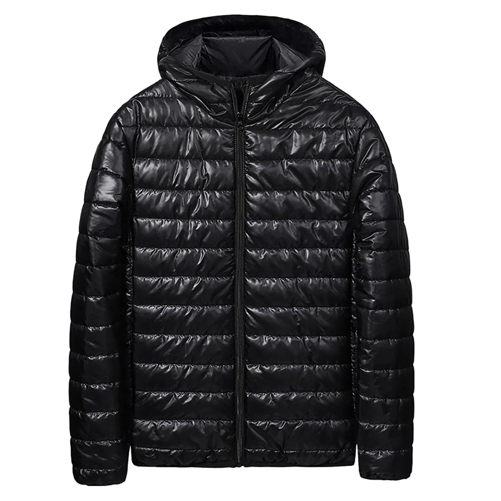 Herren Daunenjacke mit Elegantem Design für Winteraktivitäten 3