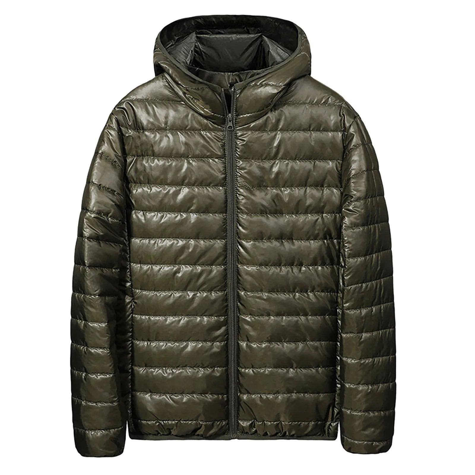 Herren Daunenjacke mit Elegantem Design für Winteraktivitäten 4