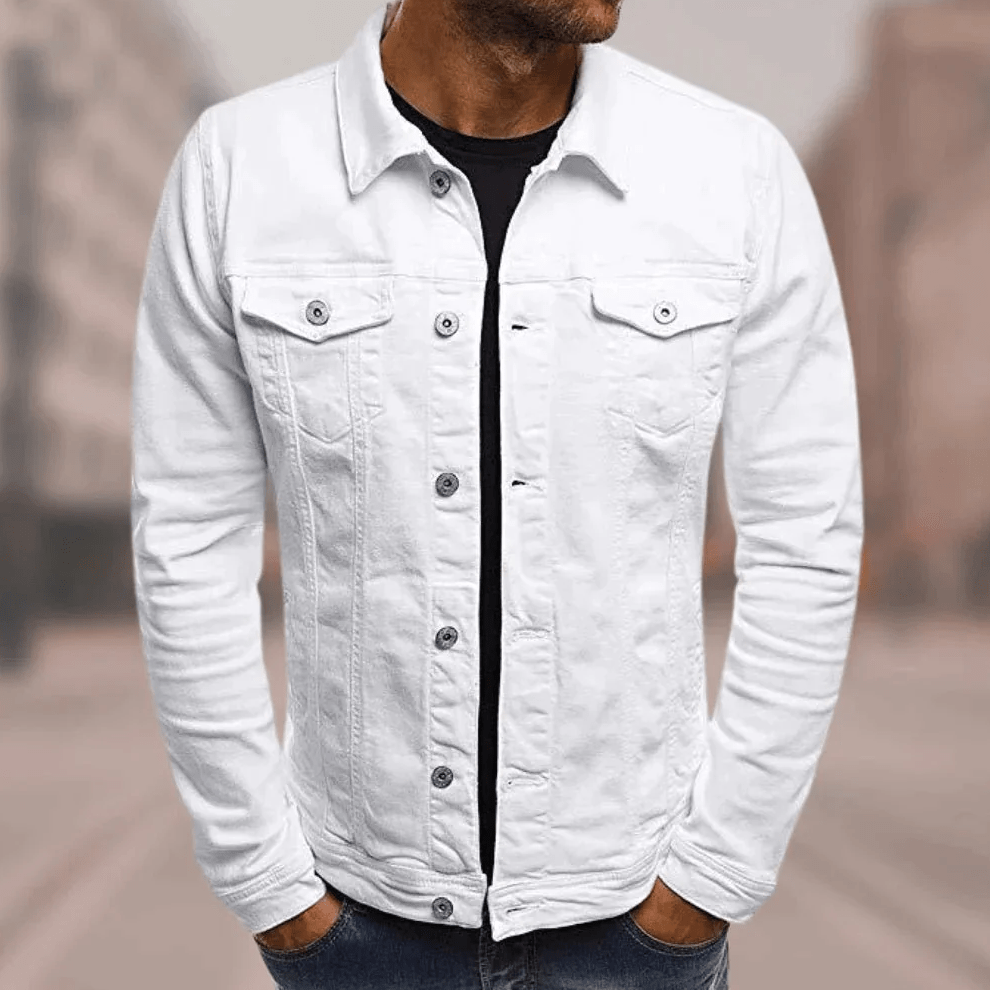 Herren Denim-Jacke im modernen Stil 2