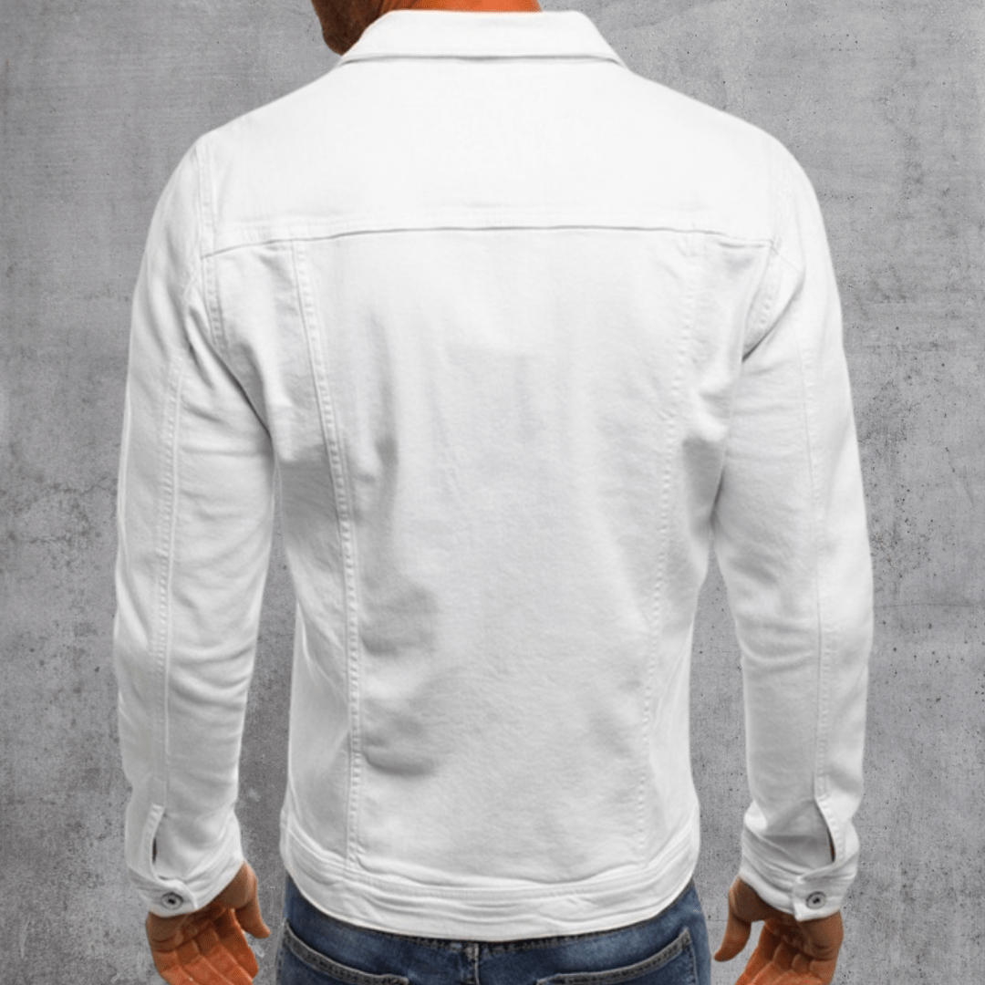 Herren Denim-Jacke im modernen Stil 3