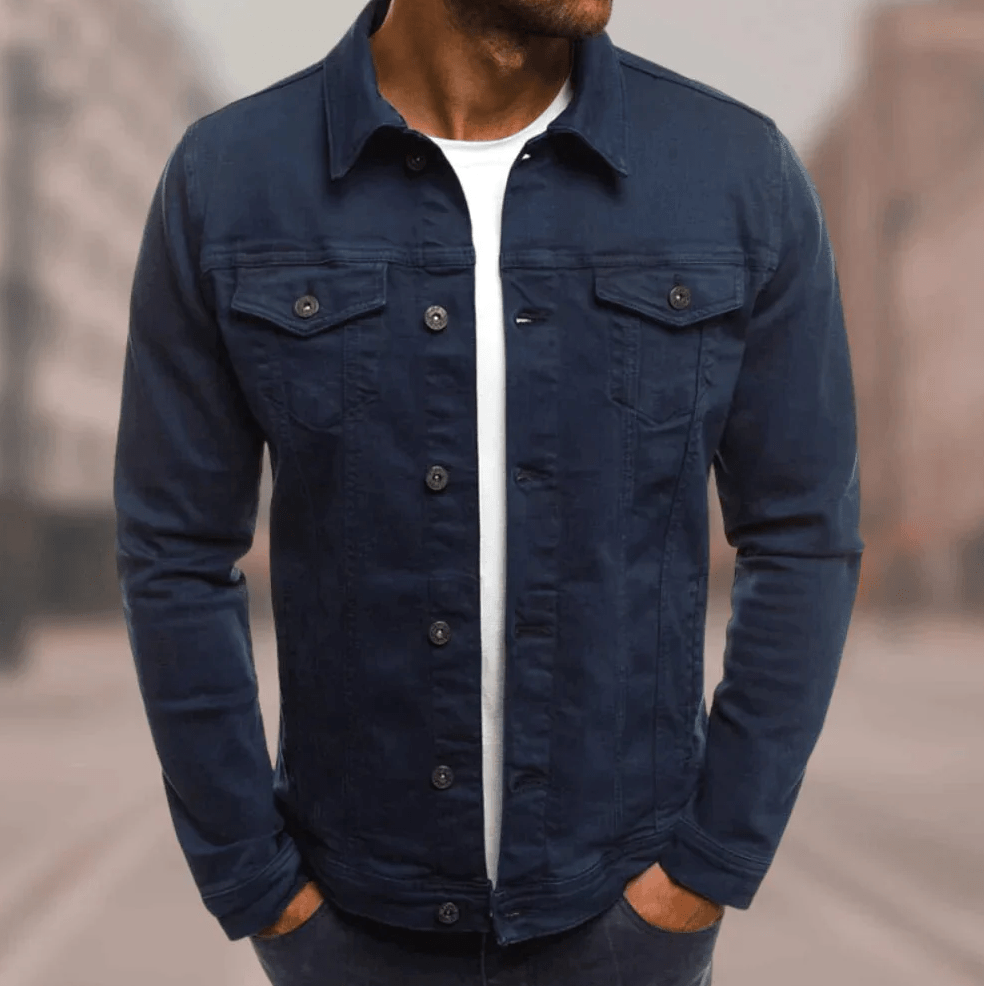 Herren Denim-Jacke im modernen Stil 6