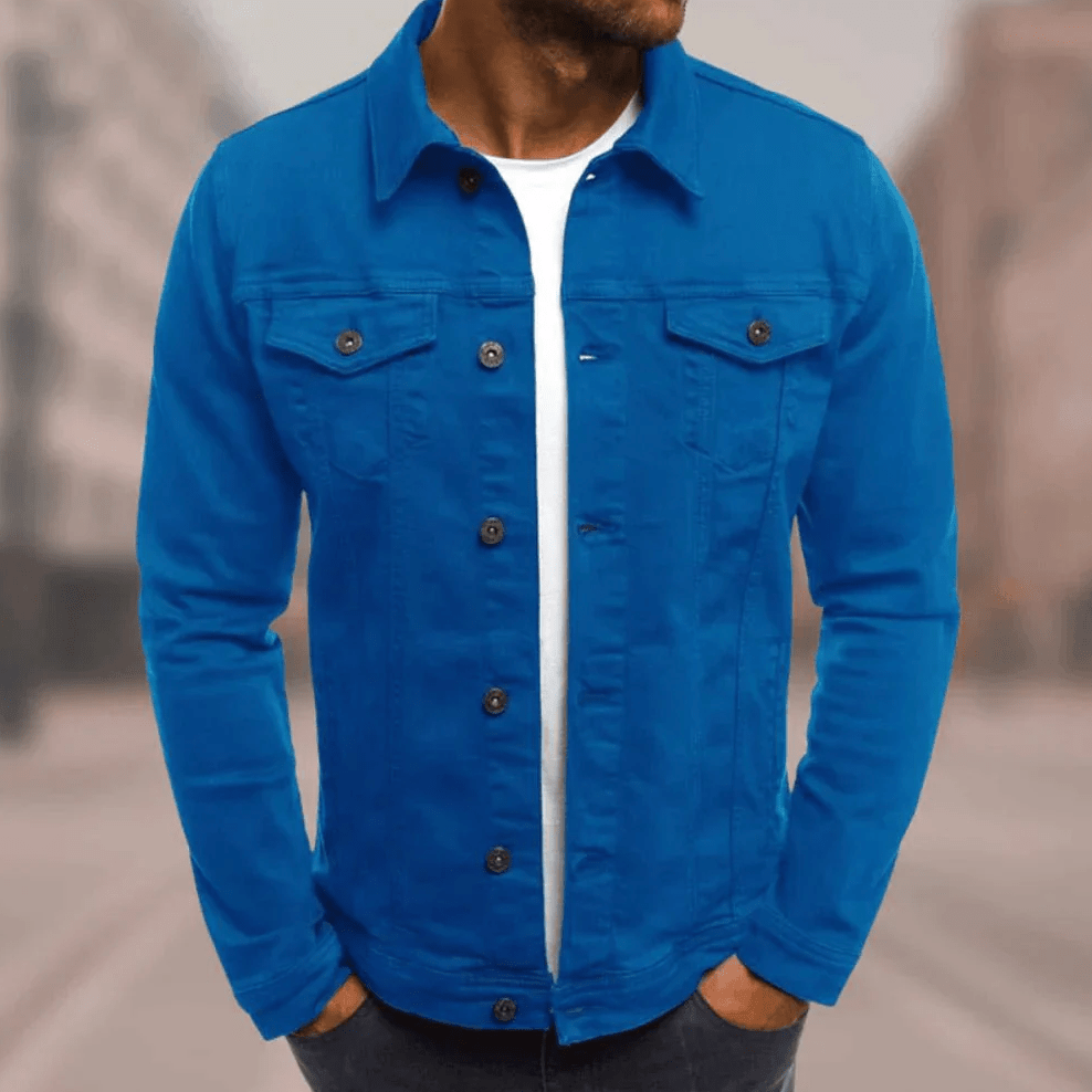 Herren Denim-Jacke im modernen Stil 7