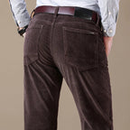 Herren Elastische Cord-Hose 1