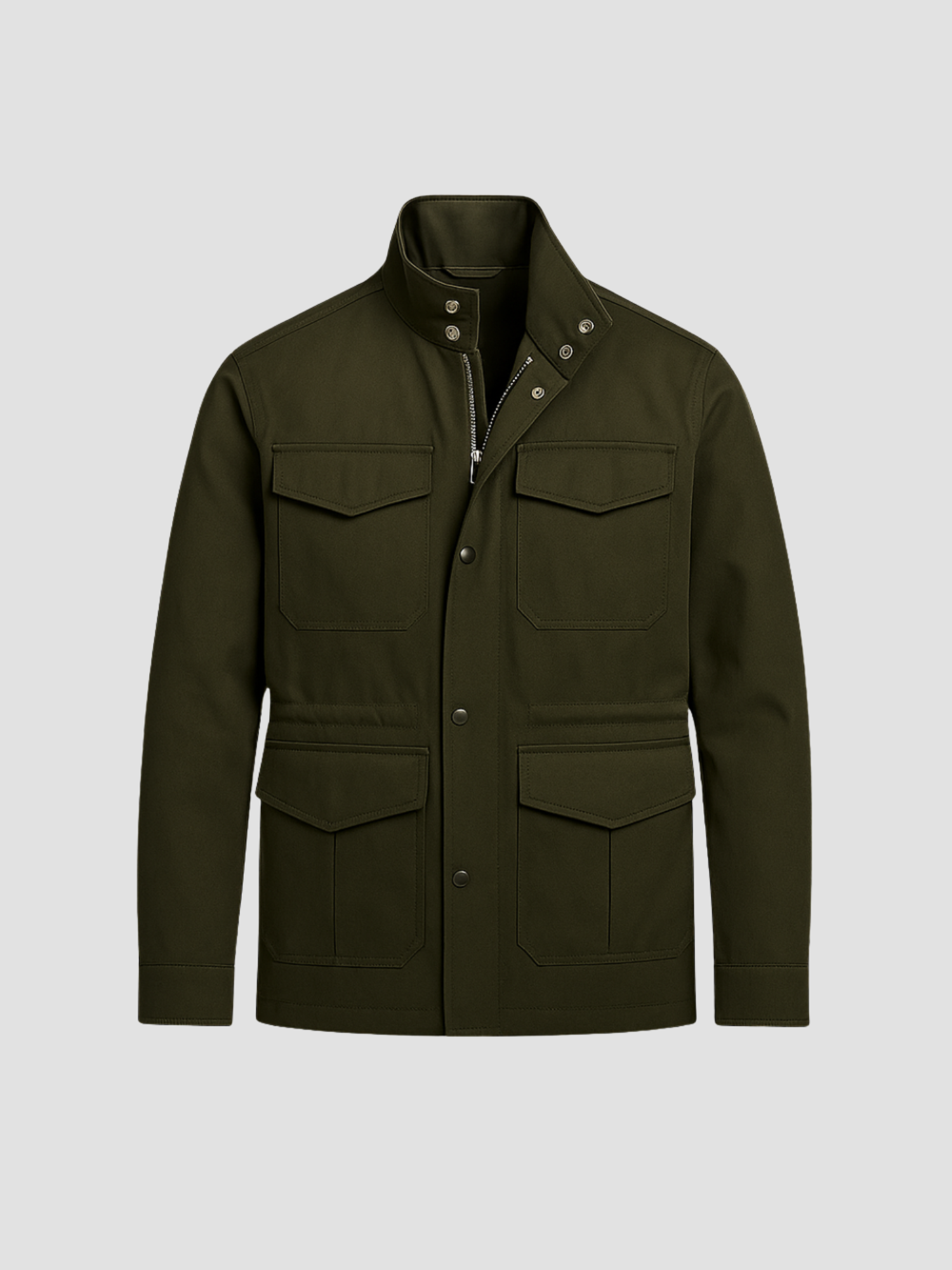 Herren Feldjacke im Klassischen Design für Herbsttage 0