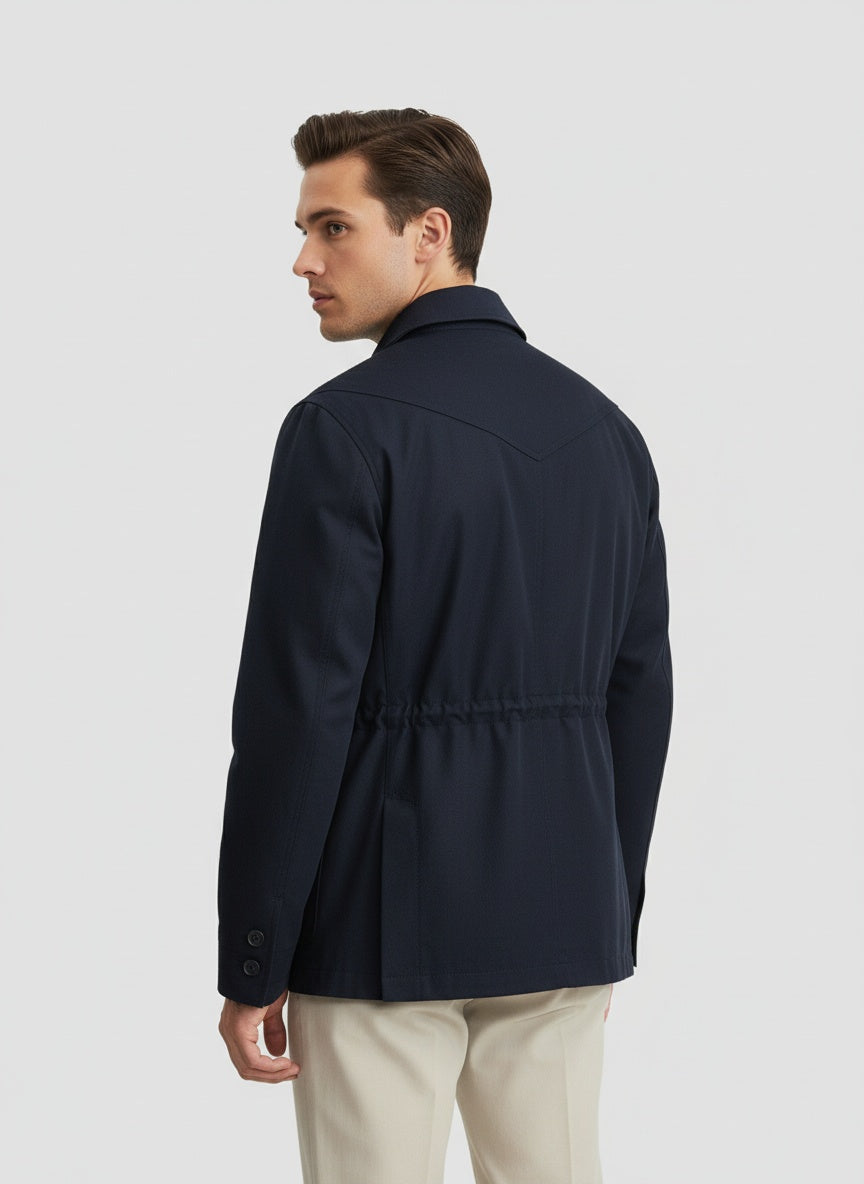 Herren Feldjacke im Klassischen Design für Herbsttage 4
