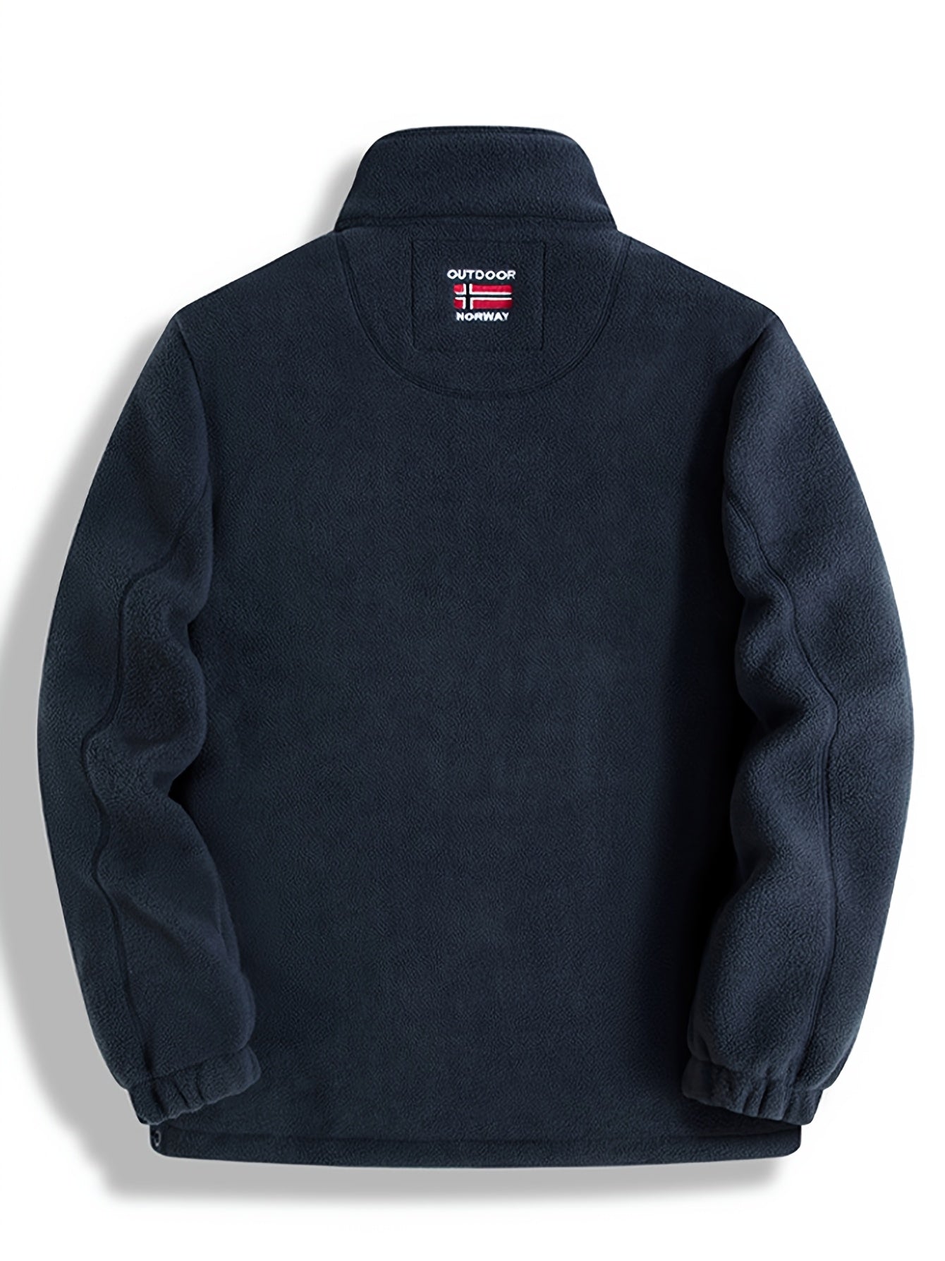 Herren Fleecejacke mit Hohem Kragen für Kalte Tage 3