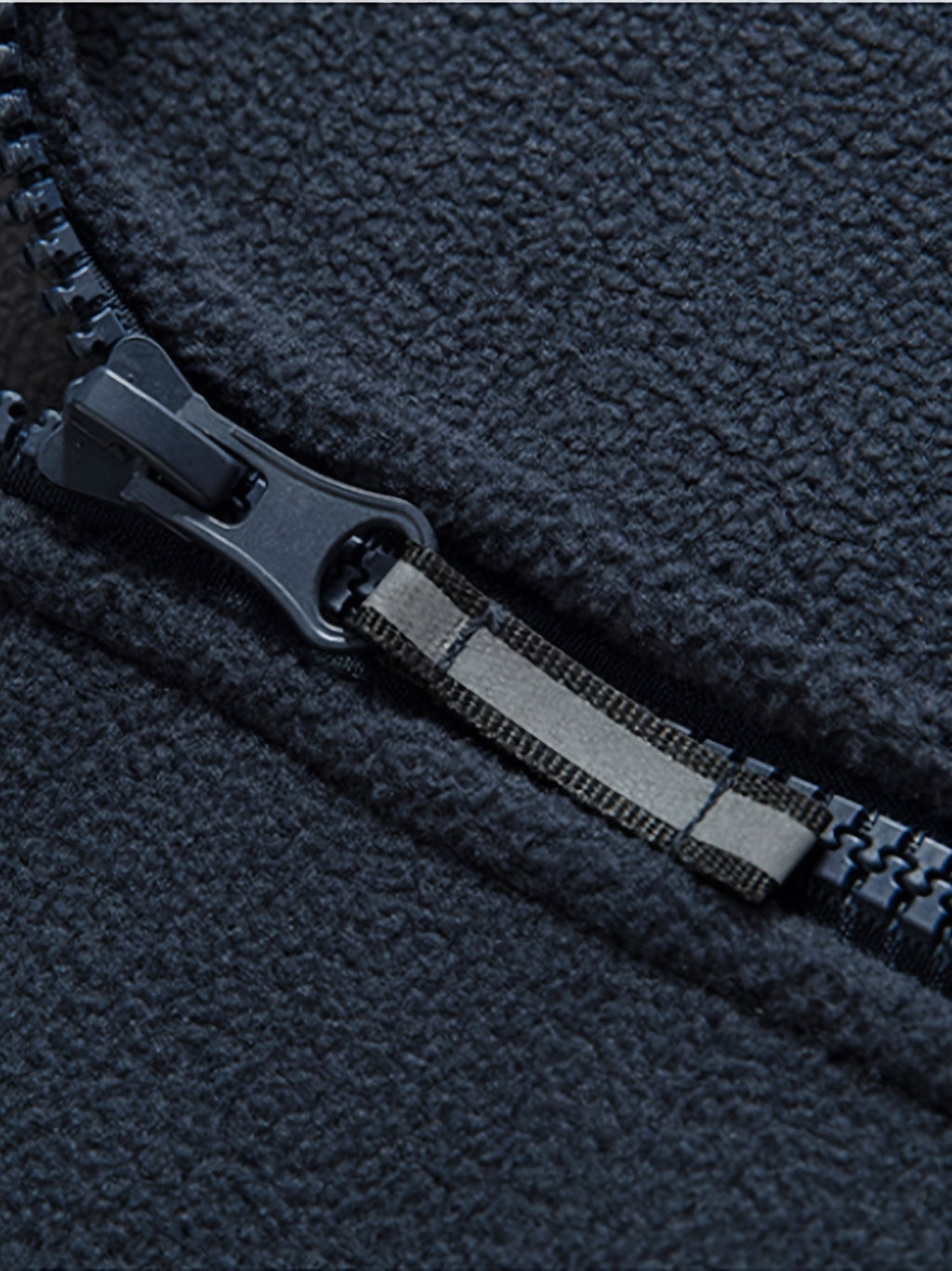 Herren Fleecejacke mit Hohem Kragen für Kalte Tage 4
