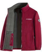Herren Fleecejacke mit Hohem Kragen für Kalte Tage 6