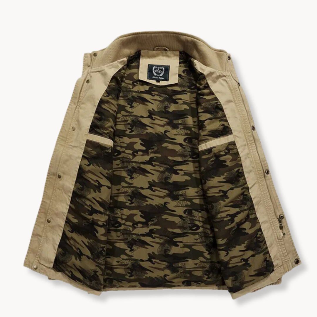 Herren Frachtjacke mit Modernem Design und Mehrfach-Taschen 1