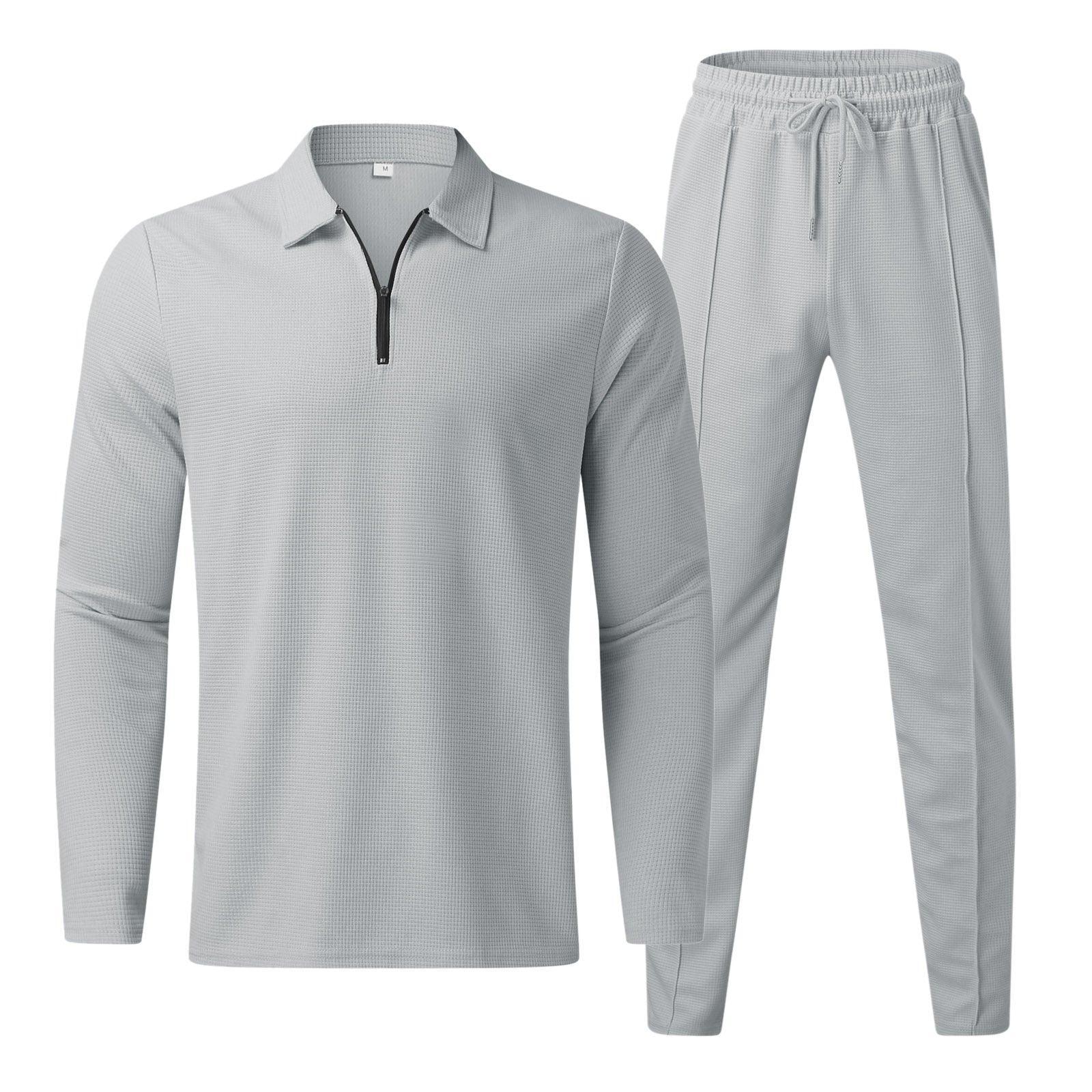 Herren Freizeitanzug mit Zipper 3