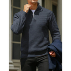 Herren Halbzip Pullover aus luxuriöser Wollmischung 0
