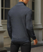 Herren Halbzip Pullover aus luxuriöser Wollmischung 3