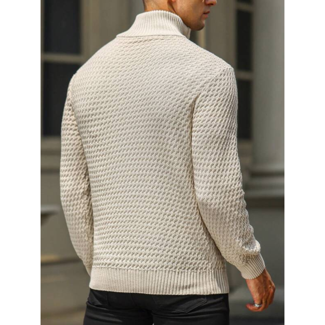 Herren Halbzip Pullover aus luxuriöser Wollmischung 6