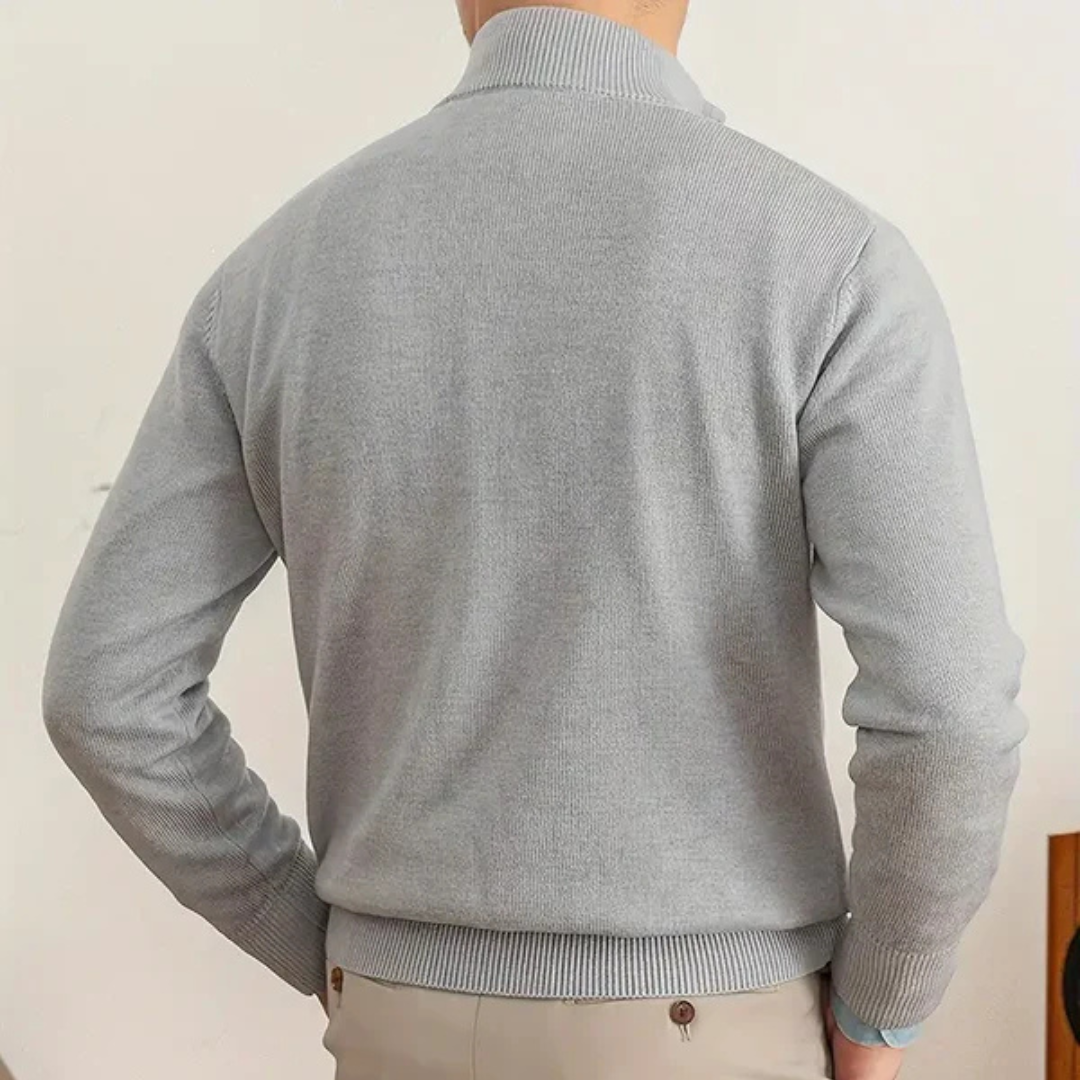 Herren Halbzip Pullover für eleganten Komfort und Stil 7