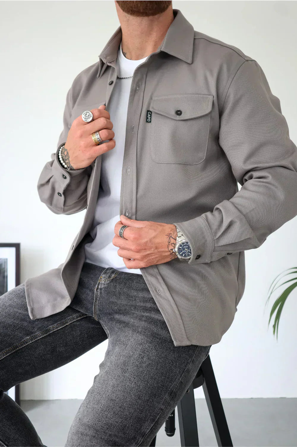 Herren Hemd im eleganten Stil 0