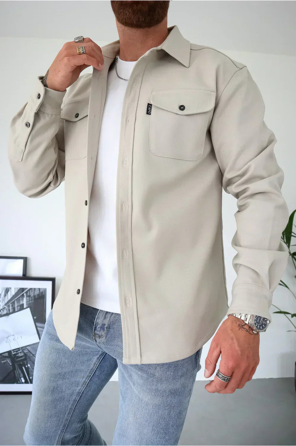 Herren Hemd im eleganten Stil 14
