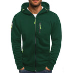 Herren Hoodie Zip-Up Sweatshirt mit Kapuze für Komfort 3