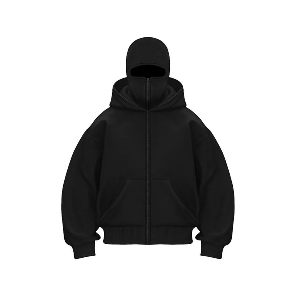 Herren Hoodie mit Balaclava und Kapuze 0