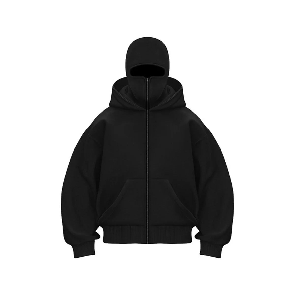 Herren Hoodie mit Balaclava und Kapuze 0