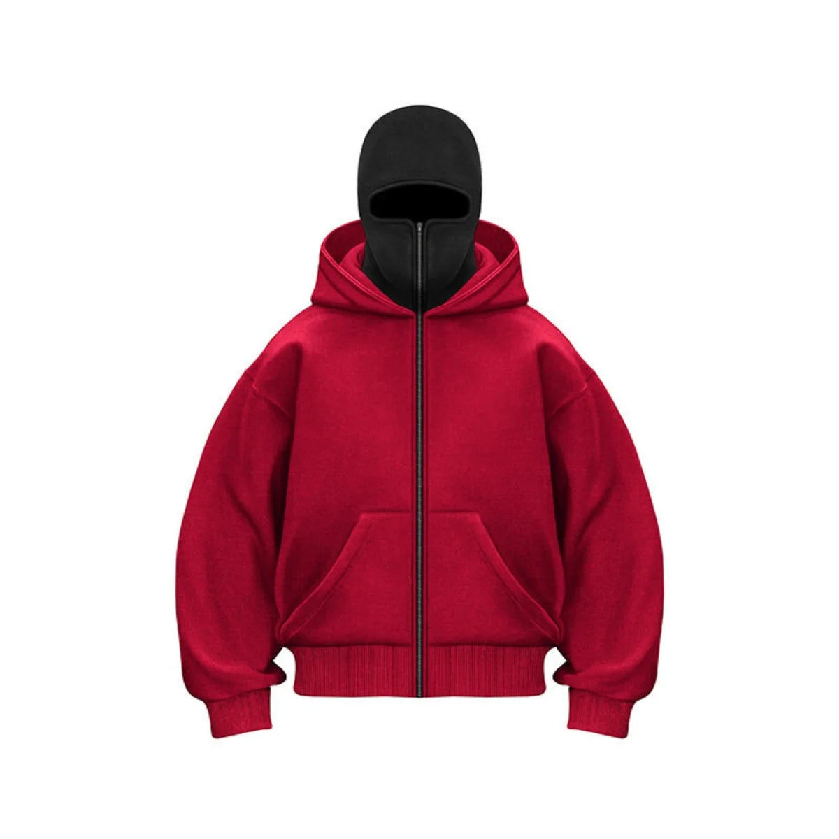 Herren Hoodie mit Balaclava und Kapuze 3