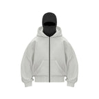 Herren Hoodie mit Balaclava und Kapuze 4