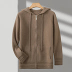 Herren Hoodie mit Kapuze und Reißverschluss 0