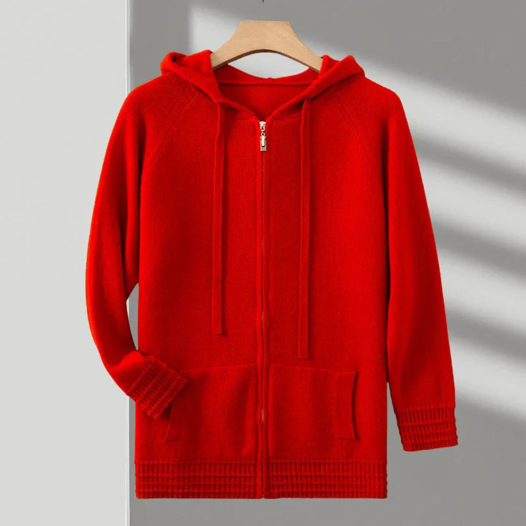 Herren Hoodie mit Kapuze und Reißverschluss 5