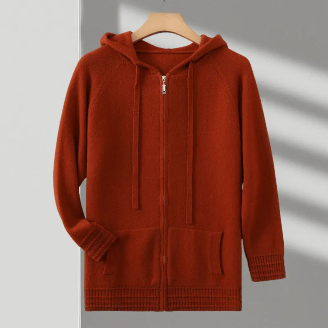 Herren Hoodie mit Kapuze und Reißverschluss 6