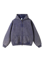 Herren Hoodie mit Reißverschluss und Kapuze 0