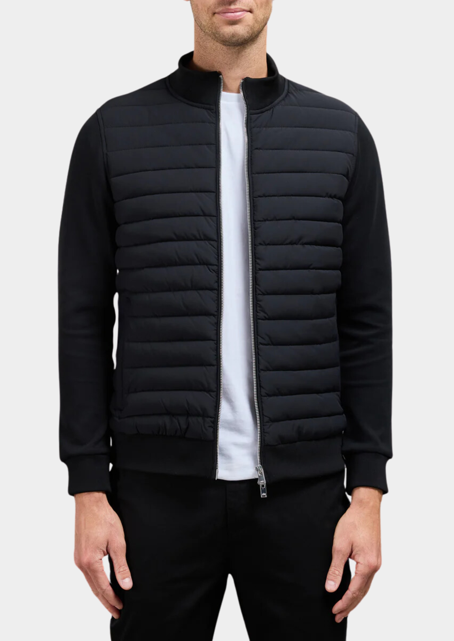 Herren Hybridjacke mit modernem Design 2