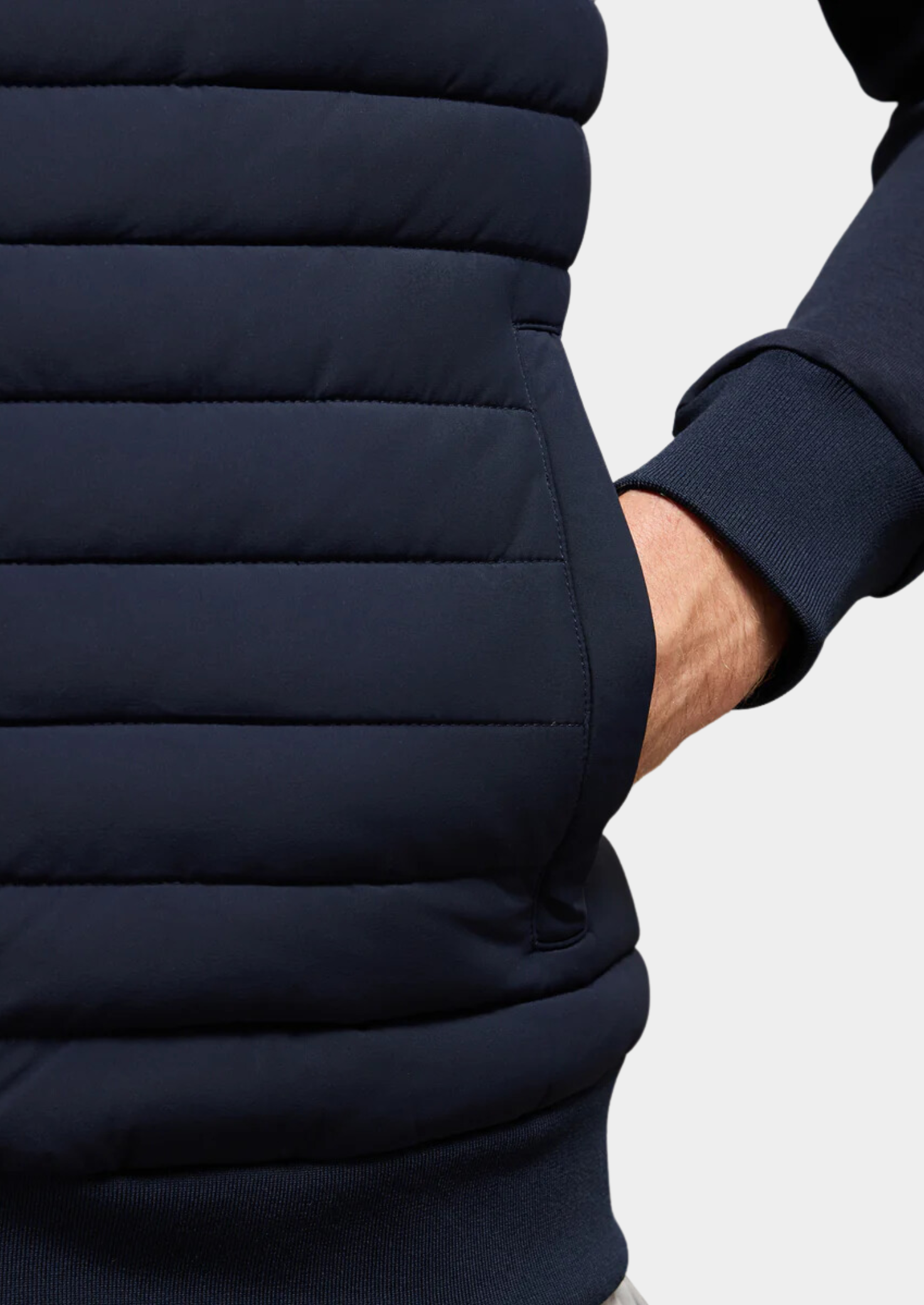 Herren Hybridjacke mit modernem Design 3