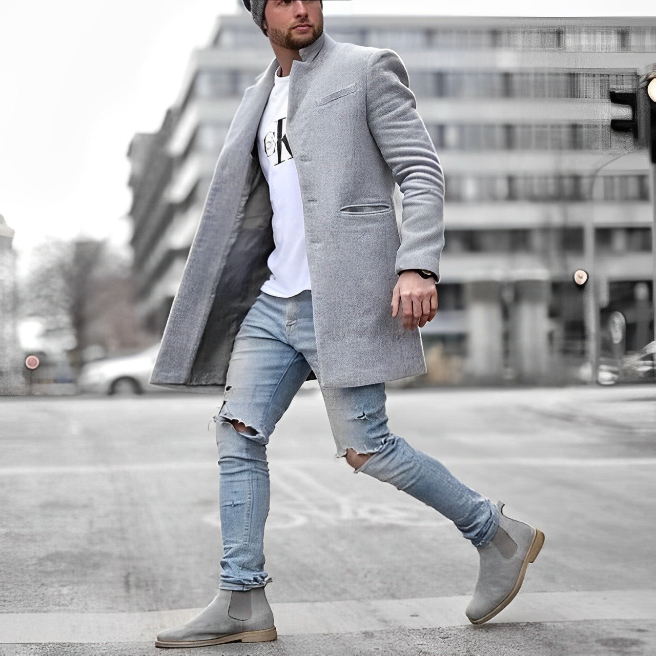 Herren Jacke für Formelle Anlässe - Klassische Silhouette 0