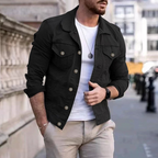 Herren Jeansjacke im klassischen Stil 5