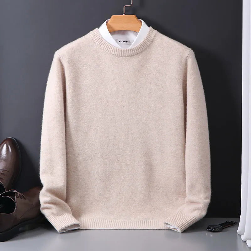 Herren Kaschmirpullover mit elegantem Design 2