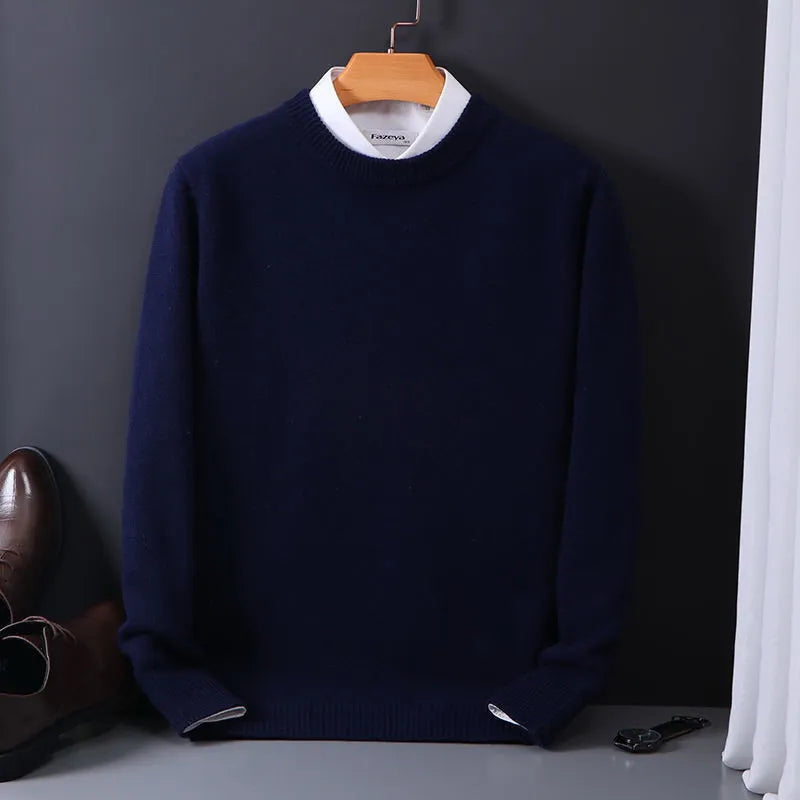 Herren Kaschmirpullover mit elegantem Design 4