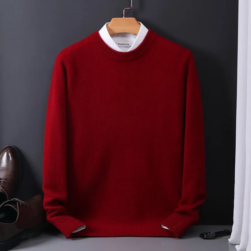 Herren Kaschmirpullover mit elegantem Design 5