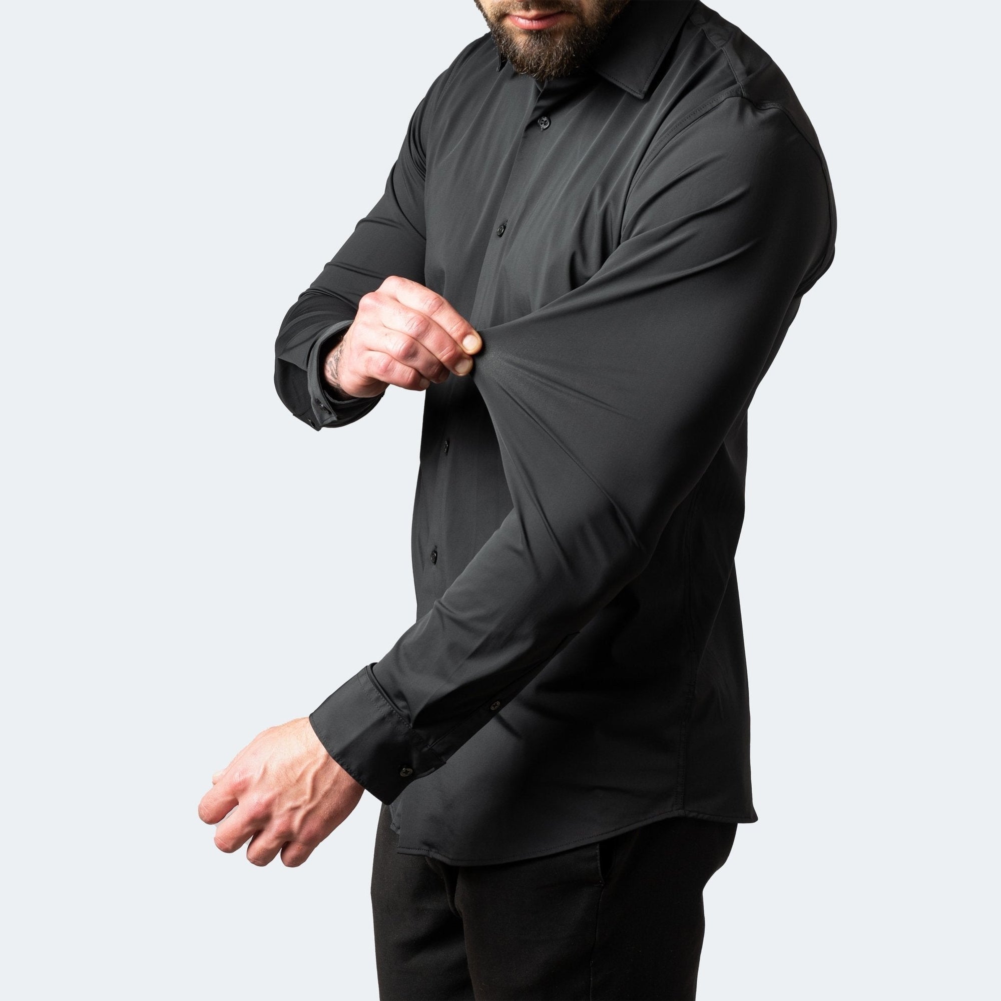 Herren Komforthemd mit Knitterfreiem Stretch 0