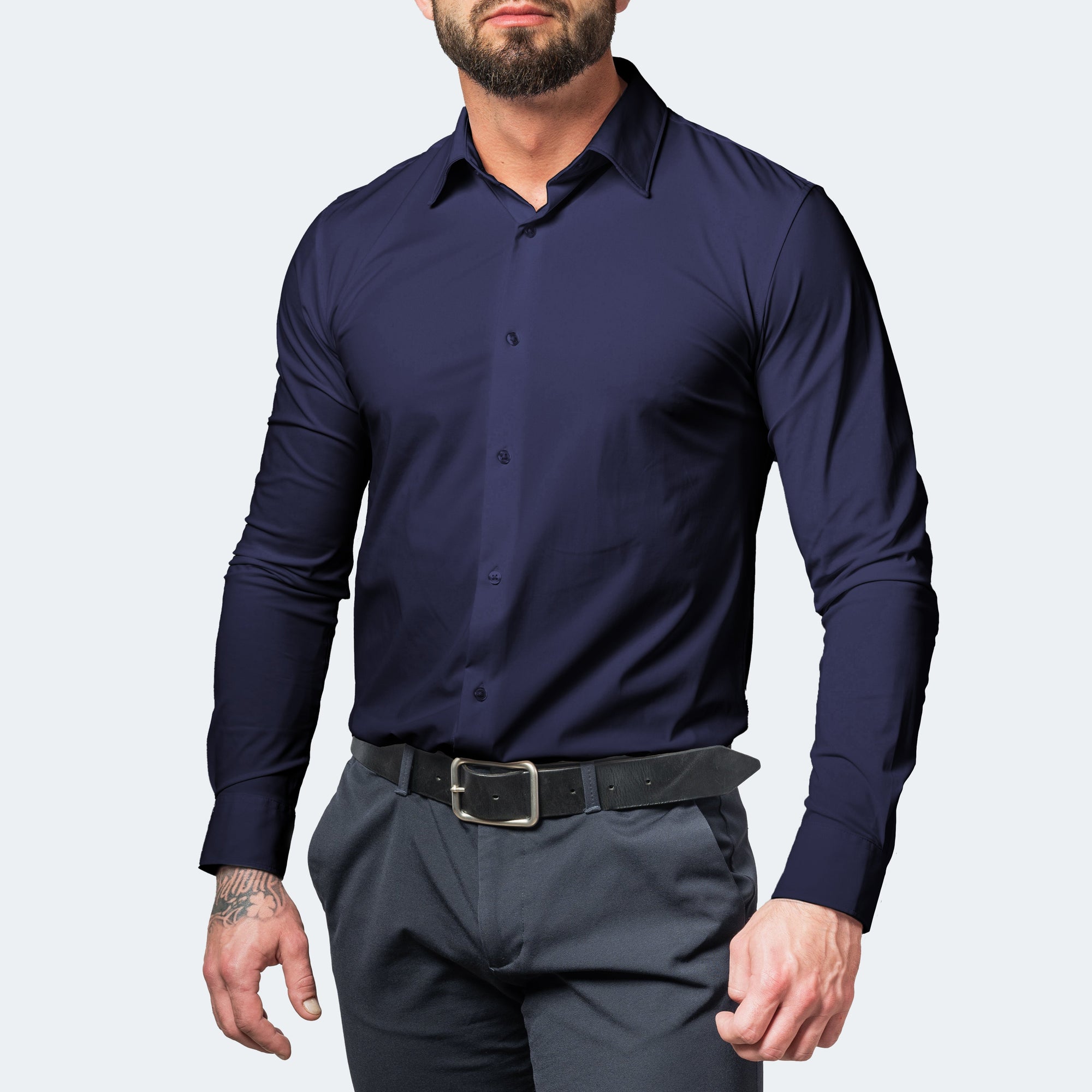 Herren Komforthemd mit Knitterfreiem Stretch 5