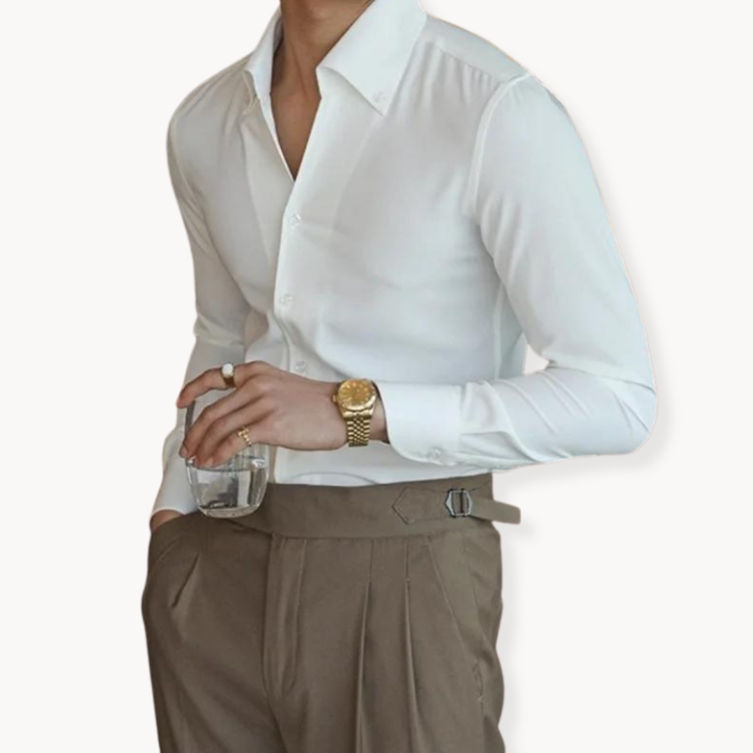 Herren Kurzarm Hemd mit Vielseitigem Design 3