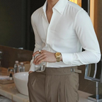 Herren Kurzarm Hemd mit Vielseitigem Design 5