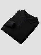 Herren Langarm-Polo Shirt mit modernem Design 2