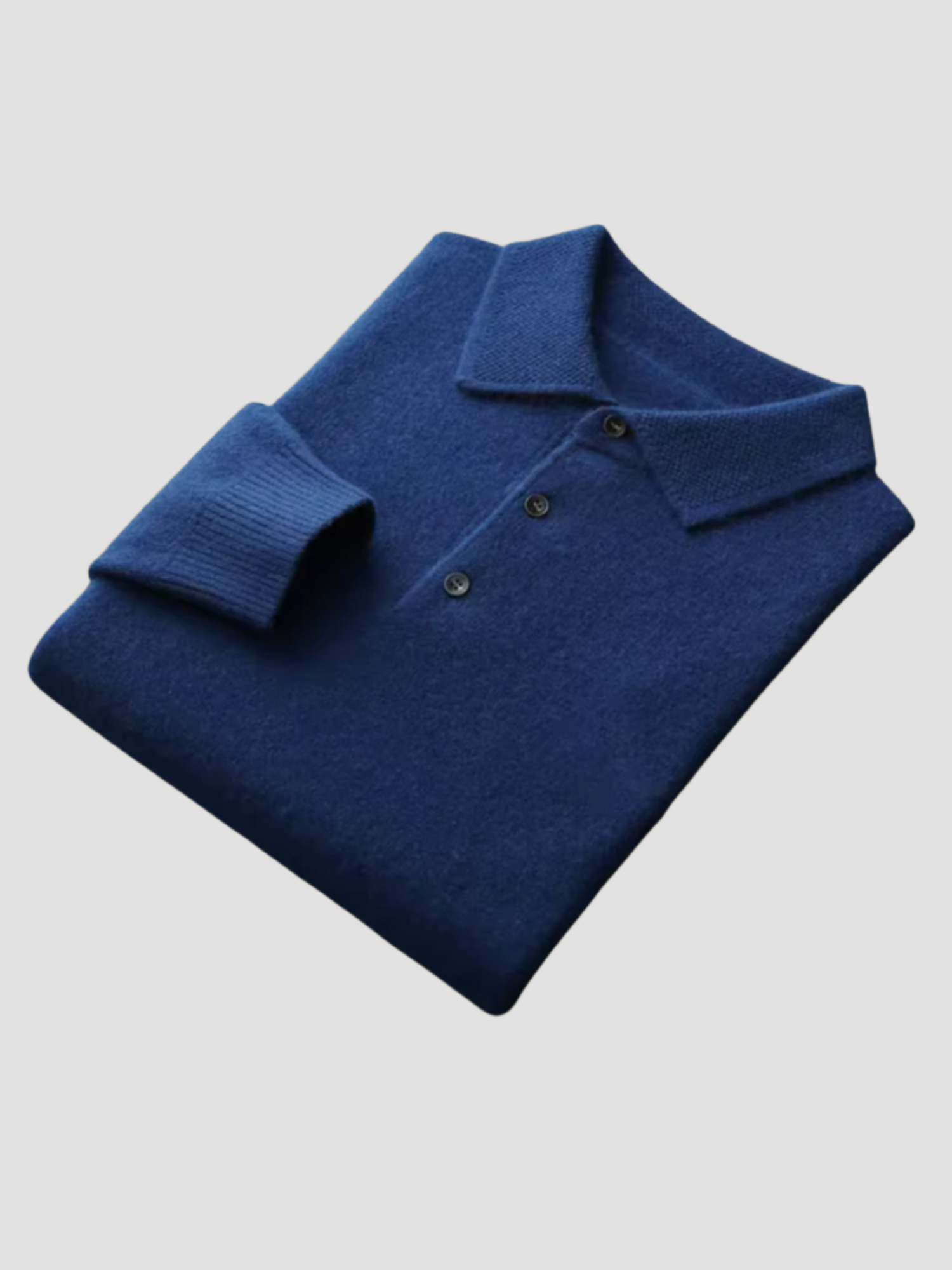 Herren Langarm-Polo Shirt mit modernem Design 4