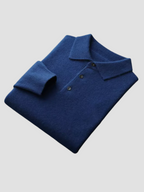 Herren Langarm-Polo Shirt mit modernem Design 4