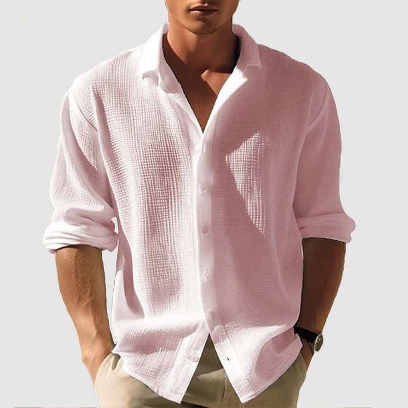 Herren Langarmshirt mit modernem Design 10