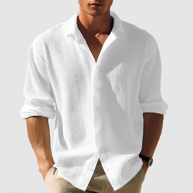 Herren Langarmshirt mit modernem Design 11